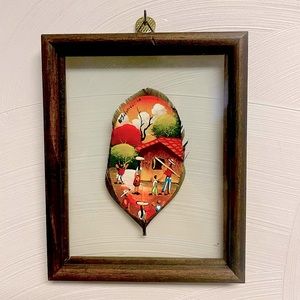 Authentic Feather Painting from El Salvador